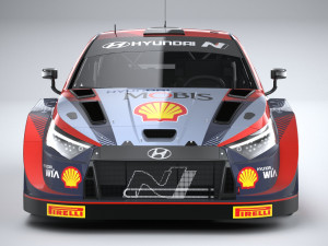 Hyundai i20 N WRC Rally1 2022 Lowpoly 3D 模型