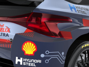 Hyundai i20 N WRC Rally1 2022 Lowpoly 3D 模型