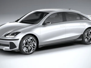 ヒュンダイ アイオニック 6 2023 3Dモデル