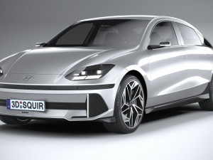 Hyundai Ionic 6 2023 3D Model