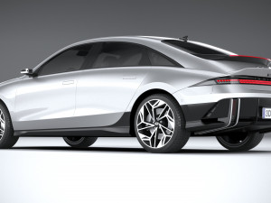 Hyundai Ionic 6 2023 3D Model