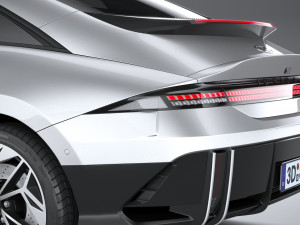 Hyundai Ionic 6 2023 3D Model