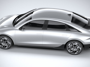 Hyundai Ionic 6 2023 3D Model