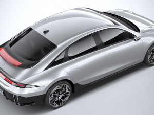 Hyundai Ionic 6 2023 3D Model