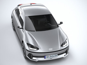 Hyundai Ionic 6 2023 3D Model