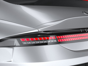 Hyundai Ionic 6 2023 3D Model