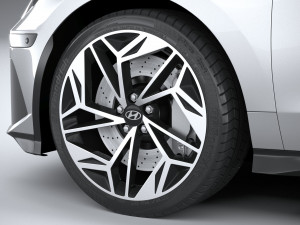 Hyundai Ionic 6 2023 3D Model