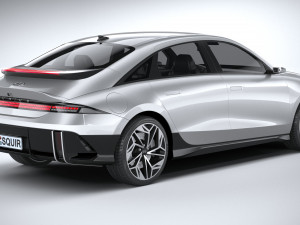 Hyundai Ionic 6 2023 3D Model