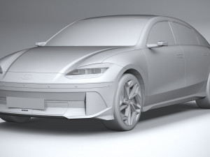 Hyundai Ionic 6 2023 3D Model