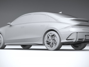 Hyundai Ionic 6 2023 3D Model