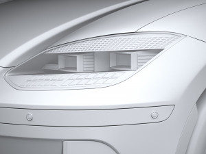 Hyundai Ionic 6 2023 3D Model