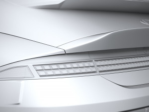 Hyundai Ionic 6 2023 3D Model