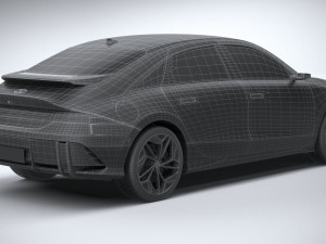 Hyundai Ionic 6 2023 3D Model