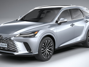 Lexus RX 450 2023 3D Model