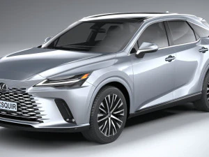 Lexus RX 450 2023 3D Model