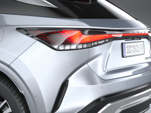 Lexus RX 450 2023 3D Model