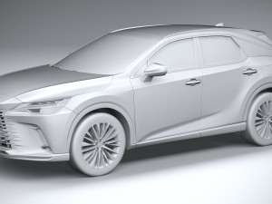 Lexus RX 450 2023 3D Model