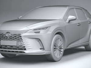 Lexus RX 450 2023 3D Model