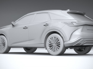 Lexus RX 450 2023 3D Model
