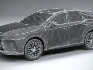 Lexus RX 450 2023 3D Model