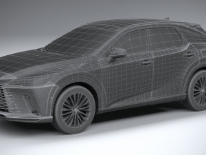 Lexus RX 450 2023 3D Model