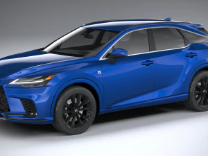 Lexus RX 500 2023 3D Modell