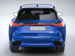 Lexus RX 500 2023 3D Model