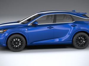 Lexus RX 500 2023 3D Model