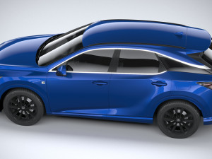 Lexus RX 500 2023 3D Model