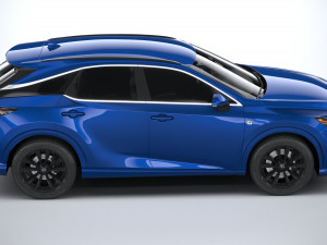 Lexus RX 500 2023 3D Model