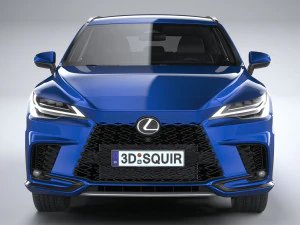 Lexus RX 500 2023 3D Model