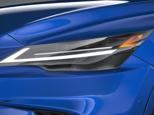 Lexus RX 500 2023 3D Model