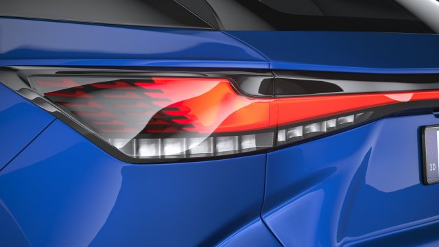 Lexus RX 500 2023 3D Model in SUV 3DExport