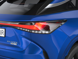 Lexus RX 500 2023 3D Model