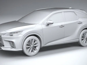Lexus RX 500 2023 3D Model
