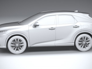 Lexus RX 500 2023 3D Model