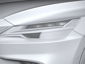 Lexus RX 500 2023 3D Model