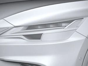 Lexus RX 500 2023 3D Model