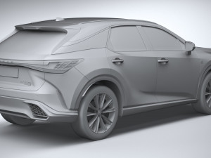 Lexus RX 500 2023 3D Model