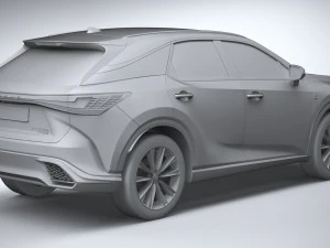 Lexus RX 500 2023 3D Model