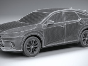 Lexus RX 500 2023 3D Model