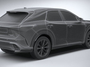 Lexus RX 500 2023 3D Model