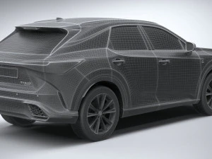 Lexus RX 500 2023 3D Model