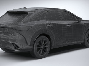 Lexus RX 500 2023 3D Model