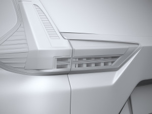 Mitsubishi Xpander 2022 3D-Modell