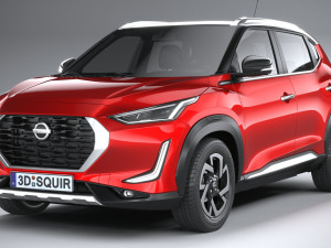 Nissan Magnite 2022 3D Model