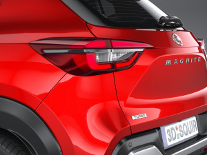 Nissan Magnite 2022 3D Model