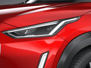 Nissan Magnite 2022 3D Model