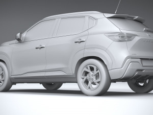 Nissan Magnite 2022 3D Model