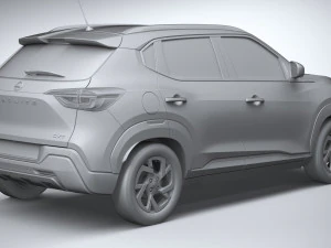 Nissan Magnite 2022 3D Model
